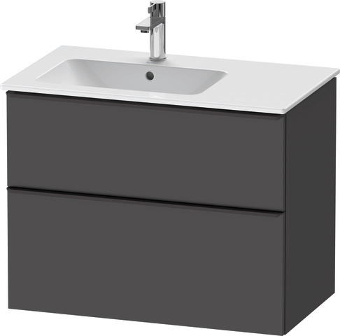 Duravit Waschtischunterschrank wandhängend „D-Neo“ 81 × 62,5 × 46,2 cm