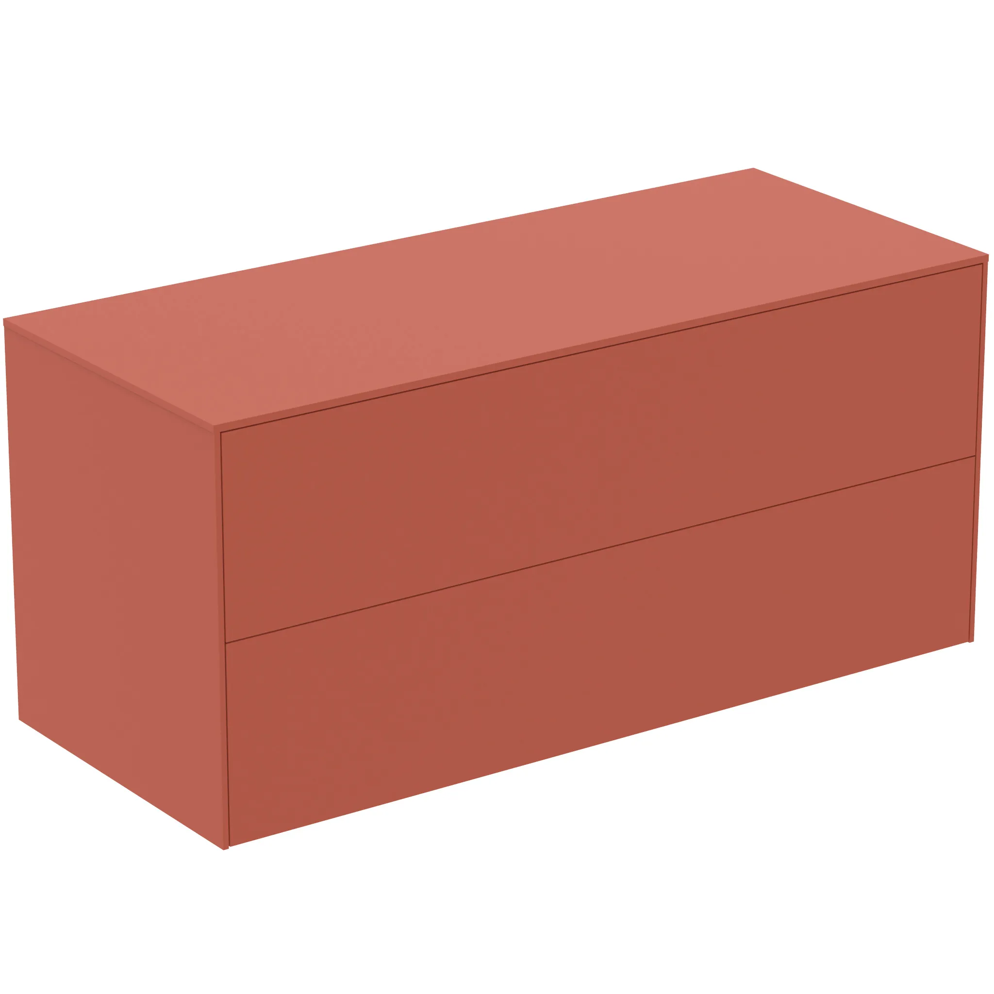 Ideal Standard Waschtischunterschrank „Conca“ 120,2 × 55 × 50,5 cm Sunset matt lackiert