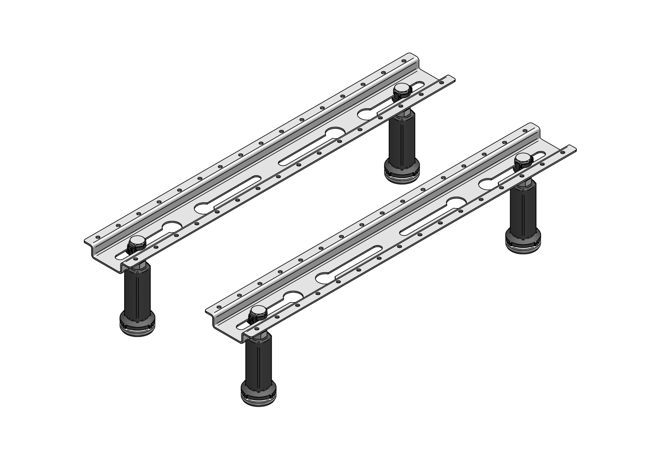 mabo Sanitec GmbH Fußgestell für Badewannen Badewannen bis 180 × 80 cm