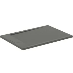 Ideal Standard Duschwanne „UltraFlatSi.life“ 70 × 100 cm in Quarzgrau
