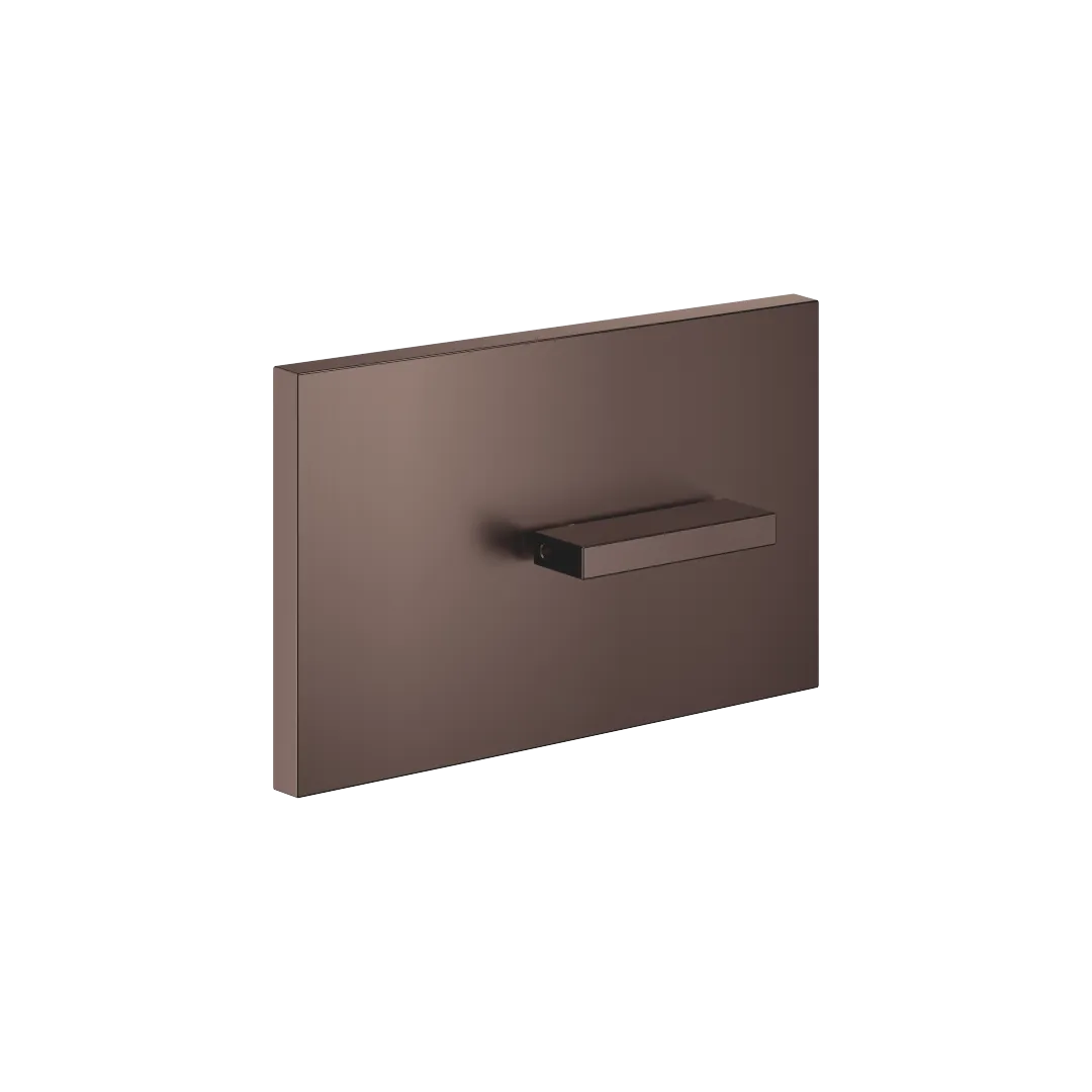 Dornbracht Abdeckplatte für WC-UP-Spülkasten SERIENNEUTRAL Dark Bronze gebürstet PVD, 150 x 240 x 15 mm, kompatibel mit TECEprofil Trockenbau und TECEbox Nassbau