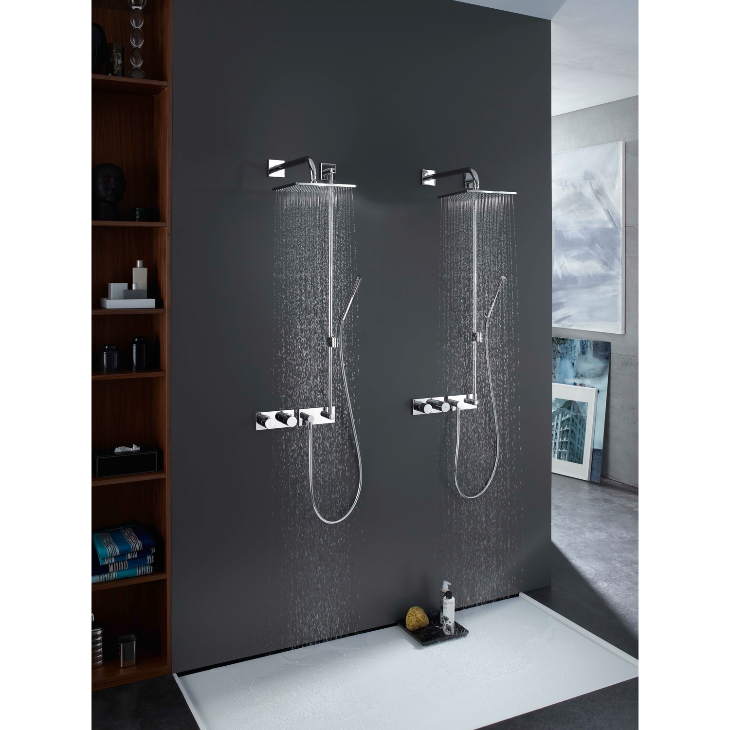 Dusche-Anschlussstück „Living“ in Chrom