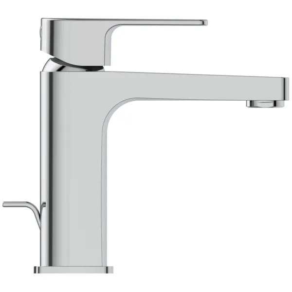 Waschtischarmatur Cerafine D, H105, BlueStart, mit Ablaufgarnitur, Ausladung 120mm, Chrom Waschtischarmatur Cerafine D, H105, BlueStart, mit Ablaufgarnitur, Ausladung 120mm, Chrom