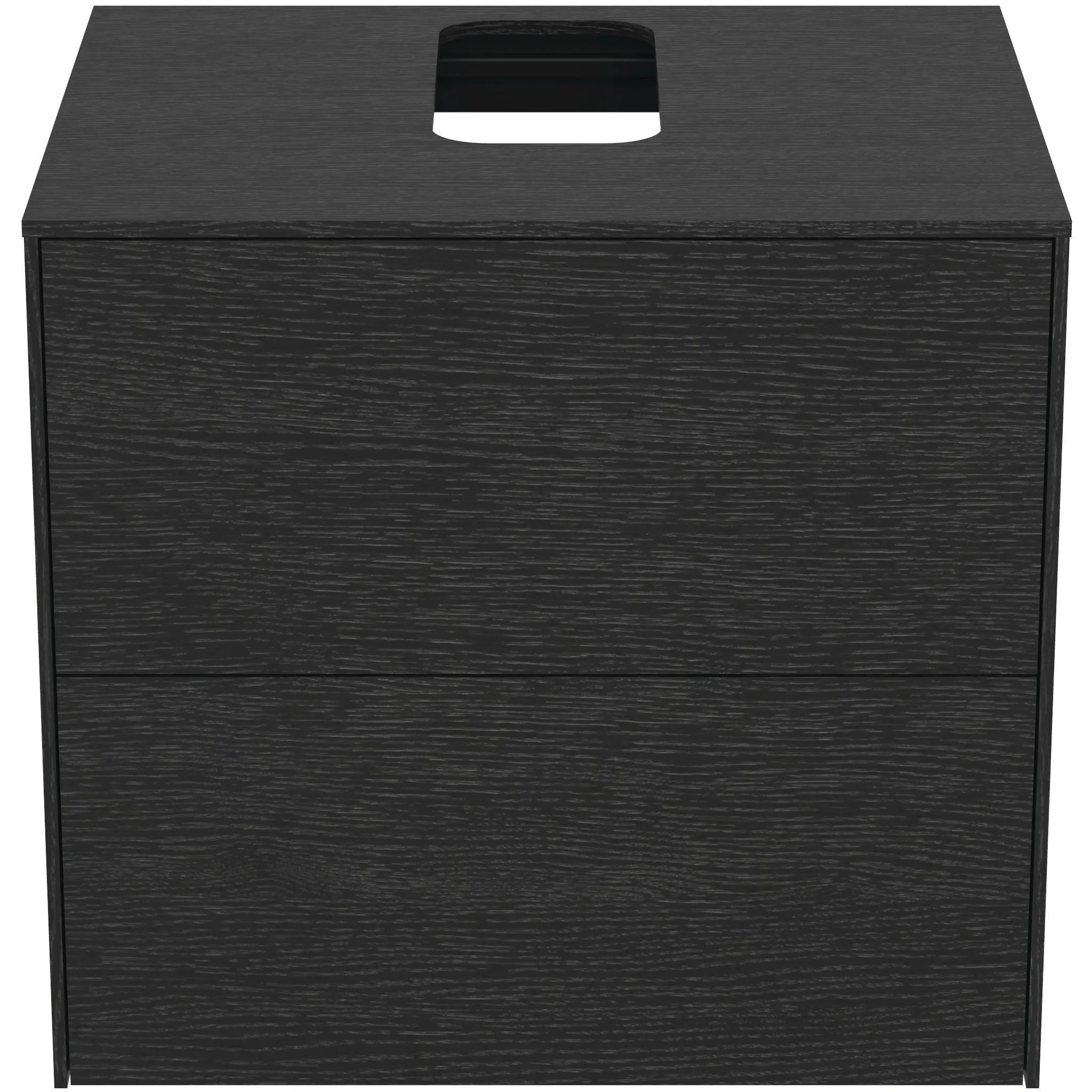 Ideal Standard Waschtischunterschrank „Conca“ 60,2 × 55 × 50,5 cm Eiche geflammt Furnier