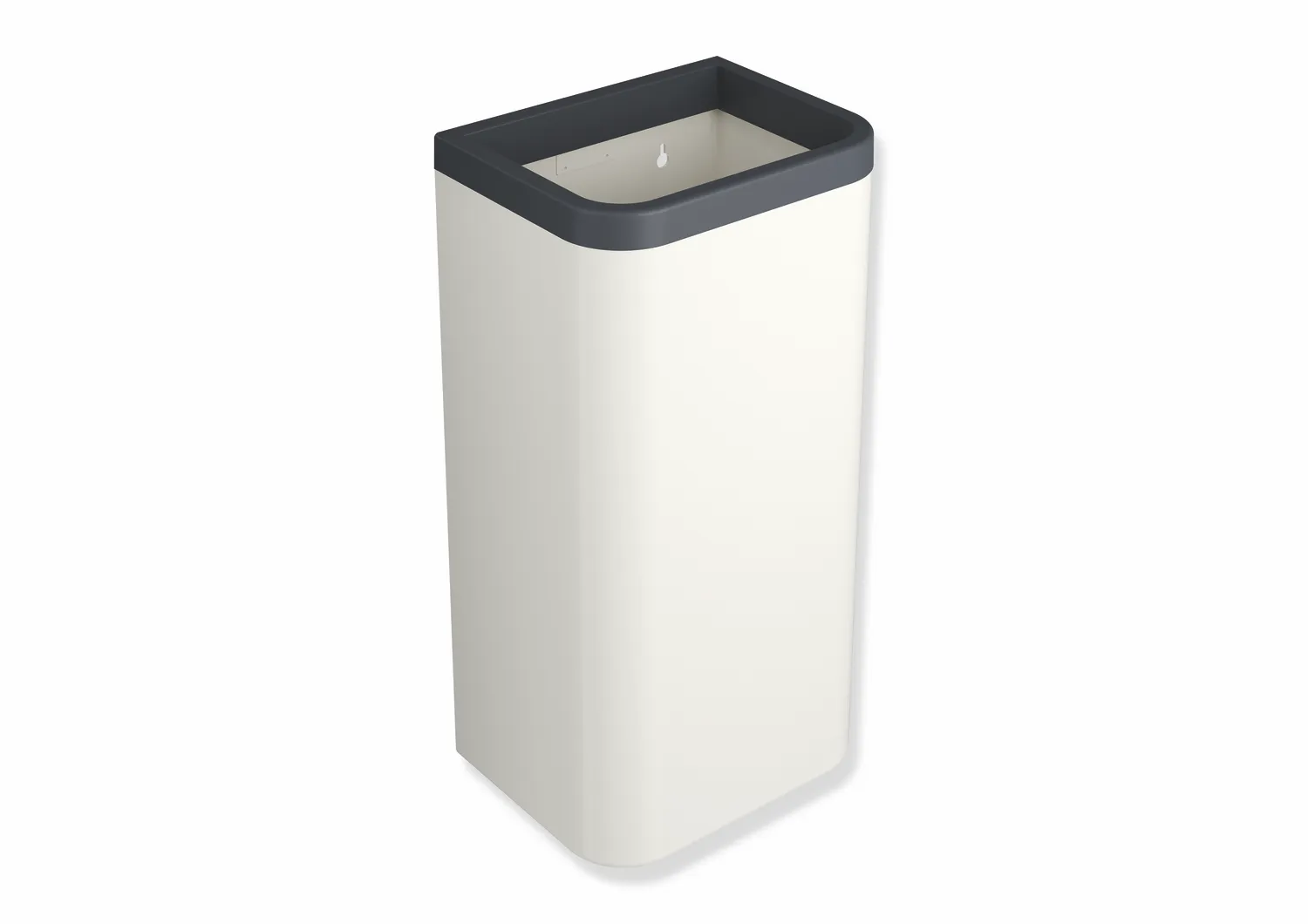 HEWI Papierabfallbehälter „Serie 477“ 34,1 × 65,5 × 26,1 cm in Anthrazitgrau HEWI Papierabfallbehälter „Serie 477“ 34,1 × 65,5 × 26,1 cm in Anthrazitgrau