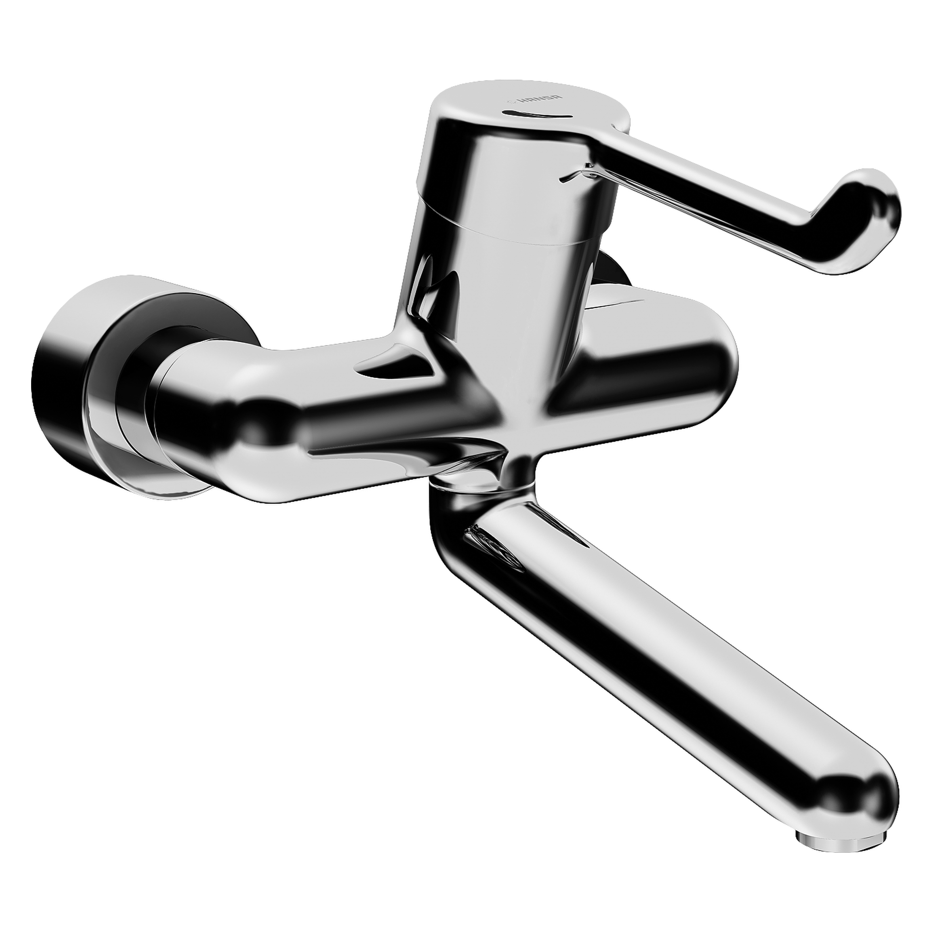Einhand-Waschtischarmatur „Medipro“ Ausladung 246 mm in Chrom Einhand-Waschtischarmatur „Medipro“ Ausladung 246 mm in Chrom