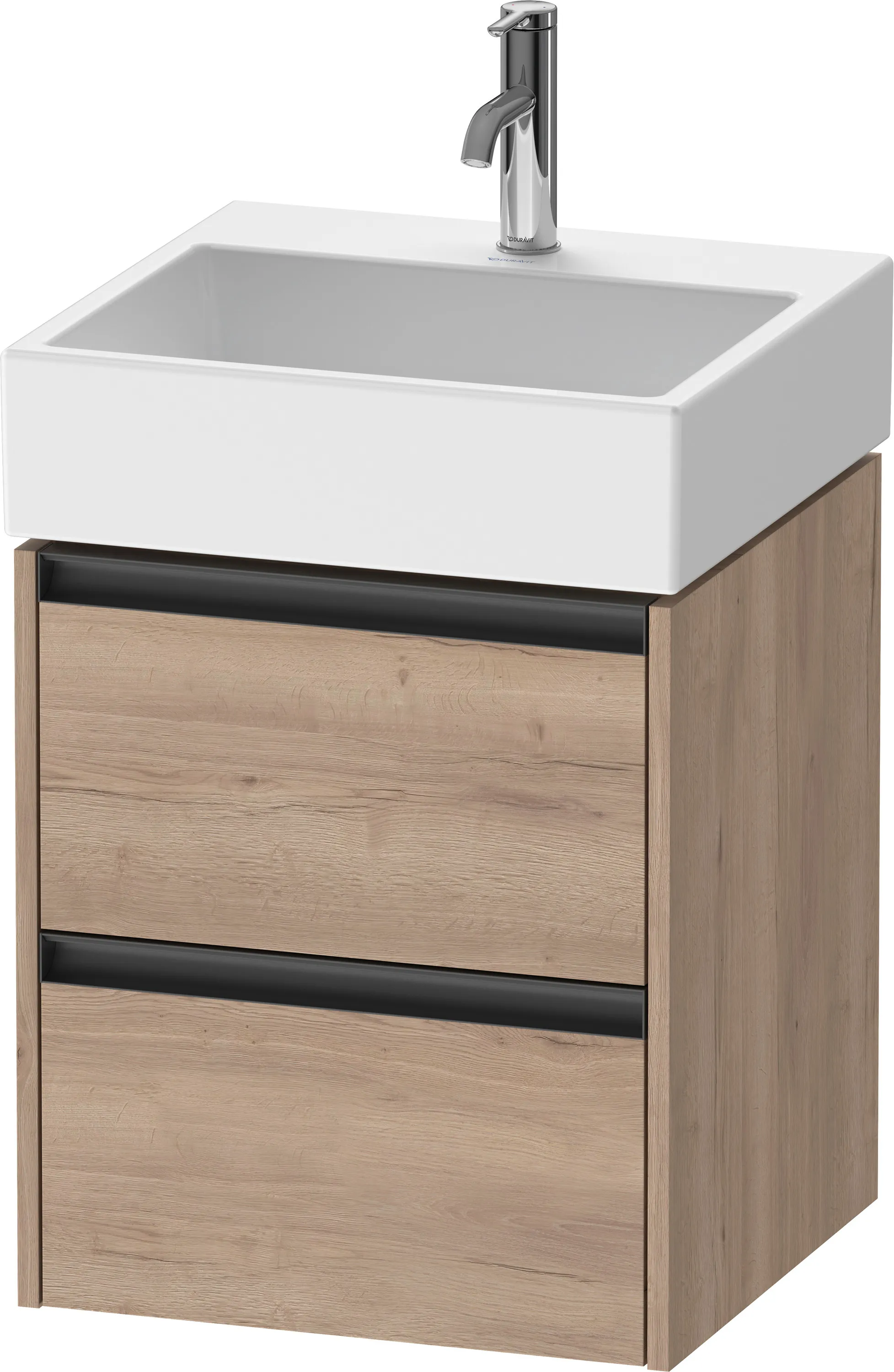 Duravit Waschtischunterschrank wandhängend „Ketho.2“ 48,4 × 54,9 × 46 cm in Eiche Marmoriert Duravit Waschtischunterschrank wandhängend „Ketho.2“ 48,4 × 54,9 × 46 cm in Eiche Marmoriert