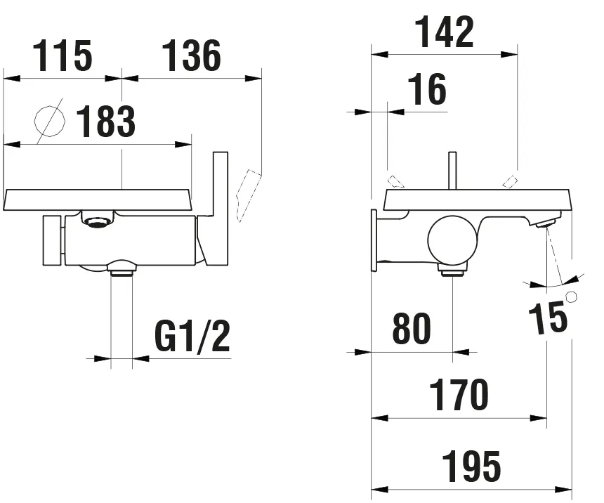 Einhebel-Wannenmischer Unterputz mit Deko Disc (transparent) Kartell für SIMIBOX 1-Point mit Zubehör Kunststoffschlauch 1800 mm und Handbrause TwinStick chrom Einhebel-Wannenmischer Unterputz mit Deko Disc (transparent) Kartell für SIMIBOX 1-Point mit Zubehör Kunststoffschlauch 1800 mm und Handbrause TwinStick chrom