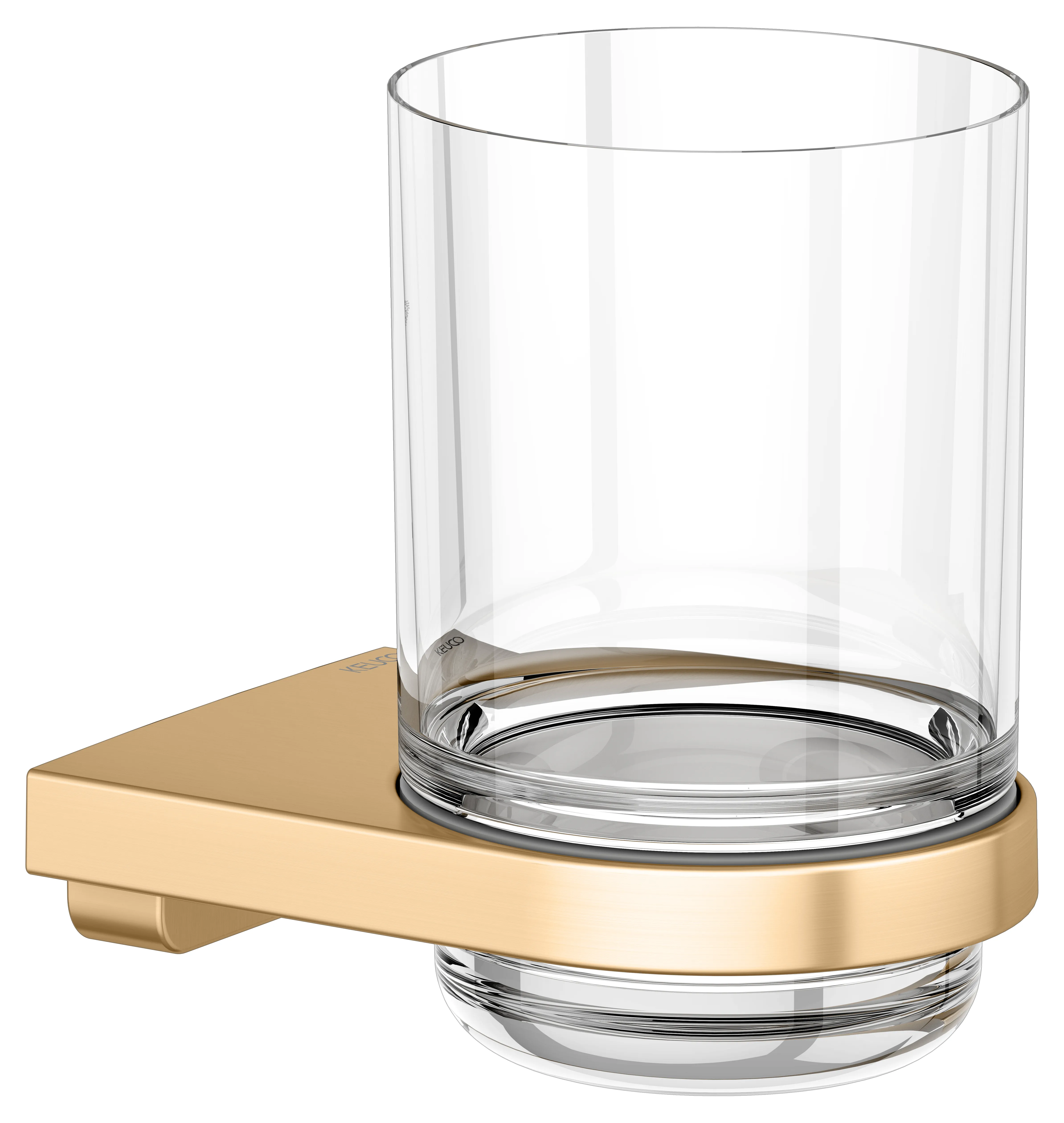 Collection Moll Glashalter Messing gebürstet Collection Moll Glashalter Messing gebürstet