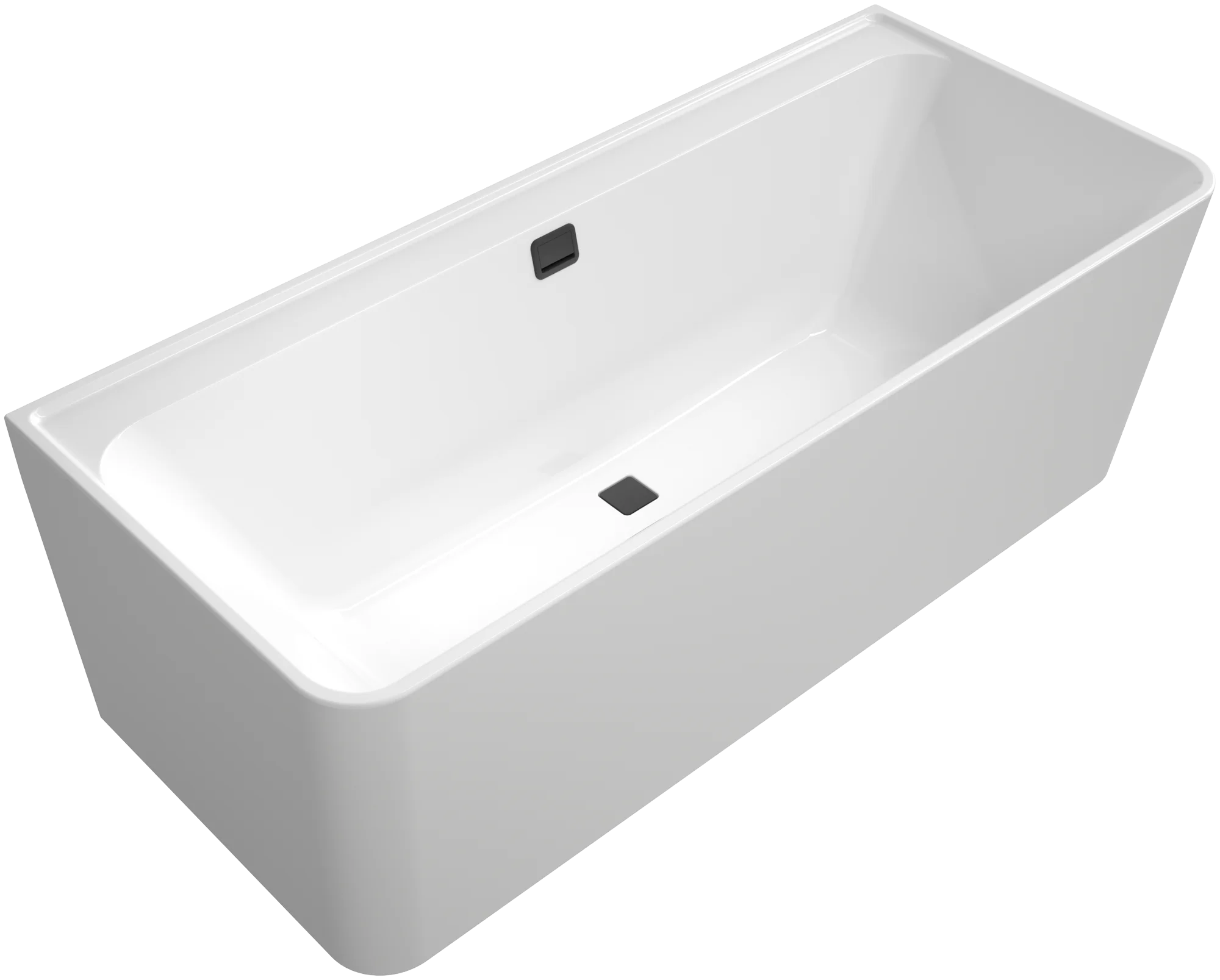 Villeroy & Boch Collaro Badewanne UBA180COR9CSBCVN, Acryl, Black Matt, 1795 x 790 mm