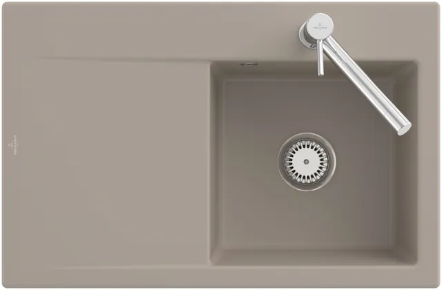 Villeroy & Boch Einbau-Küchenspülbecken „Subway Style“ 45 780 × 510 × 220 mm, für Becken links in Morning Green Villeroy & Boch Einbau-Küchenspülbecken „Subway Style“ 45 780 × 510 × 220 mm, für Becken links in Morning Green