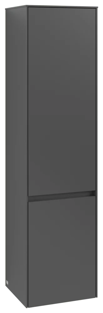 Villeroy & Boch Collaro Hochschrank C03300, 404x1538x349mm, links ansetzbar, Graphite