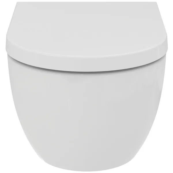 WC-Paket Blend Curve WC Randlos mit WC-Sitz Softclosing 360x540x375mm Weiß