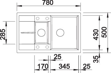 BLANCO METRA 6 S Compact BLANCO METRA 6 S Compact