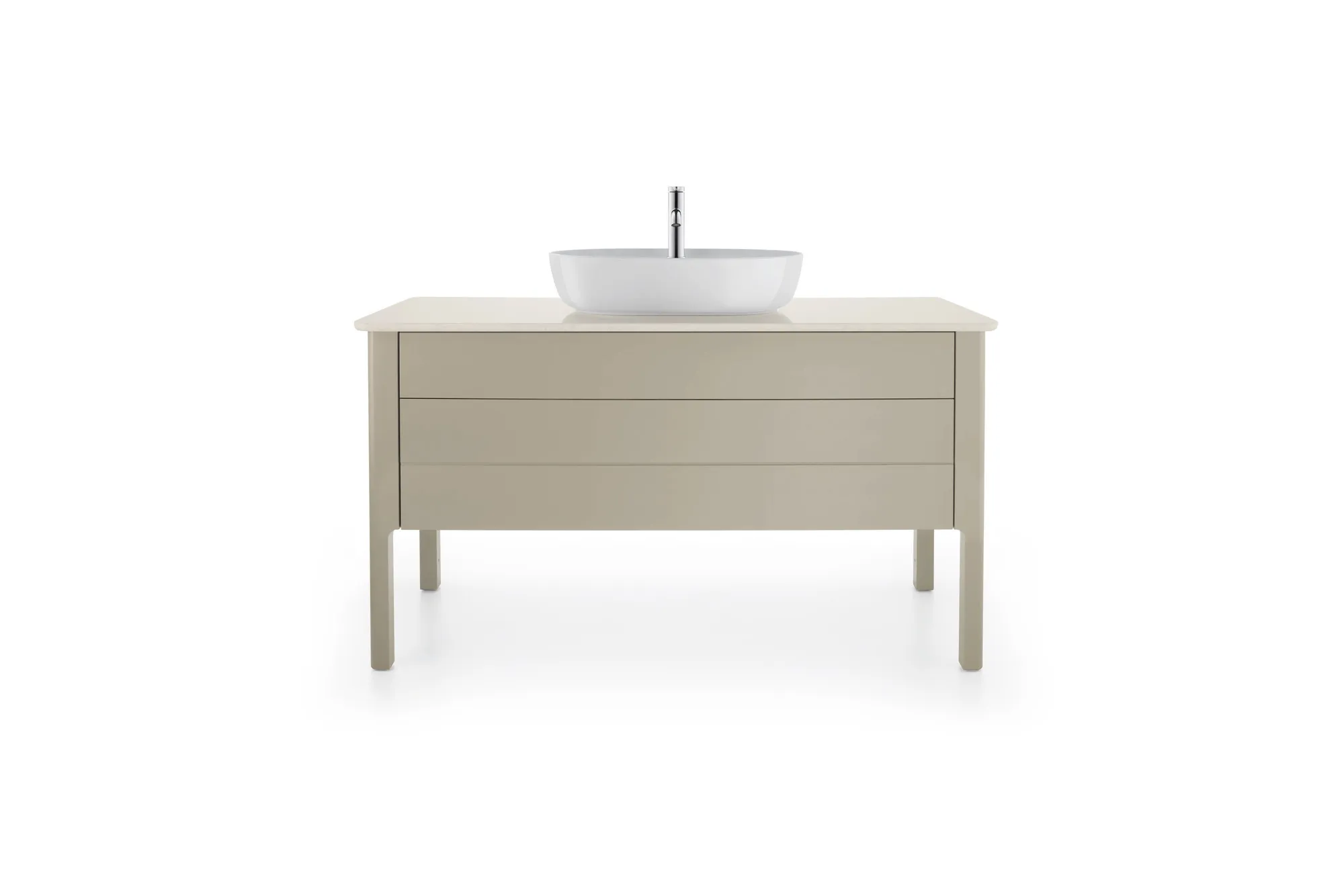 Duravit Waschtischunterschrank bodenstehend „Luv“ 133,8 × 74,3 × 57 cm