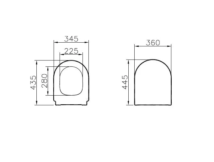 Integra WC-Sitz mit Absenkautomatik Duroplast Weiß Hochglanz Integra WC-Sitz mit Absenkautomatik Duroplast Weiß Hochglanz