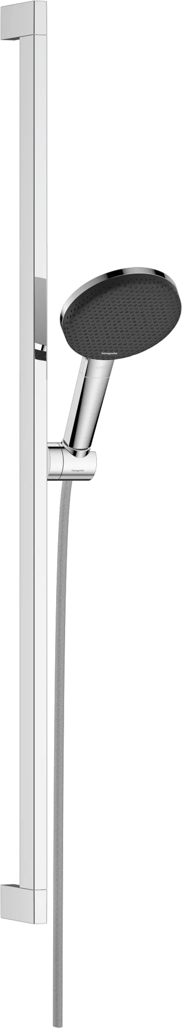Hansgrohe Raindance Alive Select S 125 3jet EcoSmart mit Unica E Puro 90 cm und Easy Slide Brausehalter, Chrom Hansgrohe Raindance Alive Select S 125 3jet EcoSmart mit Unica E Puro 90 cm und Easy Slide Brausehalter, Chrom