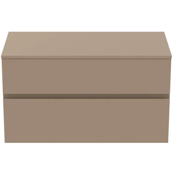 Ideal Standard Waschtischunterschrank „Finesse“ 100,2 × 55,8 × 50,5 cm Greige matt Ideal Standard Waschtischunterschrank „Finesse“ 100,2 × 55,8 × 50,5 cm Greige matt