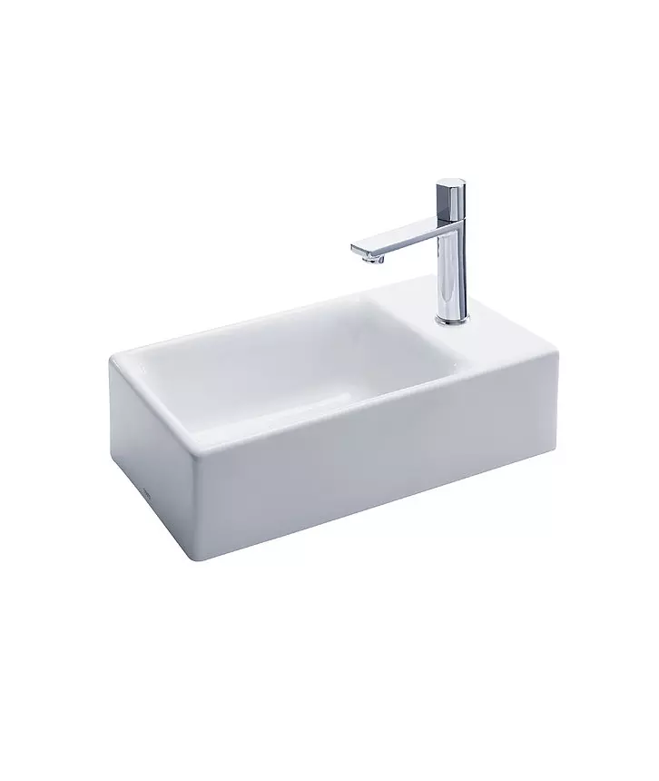 Toto Handwaschtisch „CS“ 400 × 230 × 152 mm in weiß Toto Handwaschtisch „CS“ 400 × 230 × 152 mm in weiß