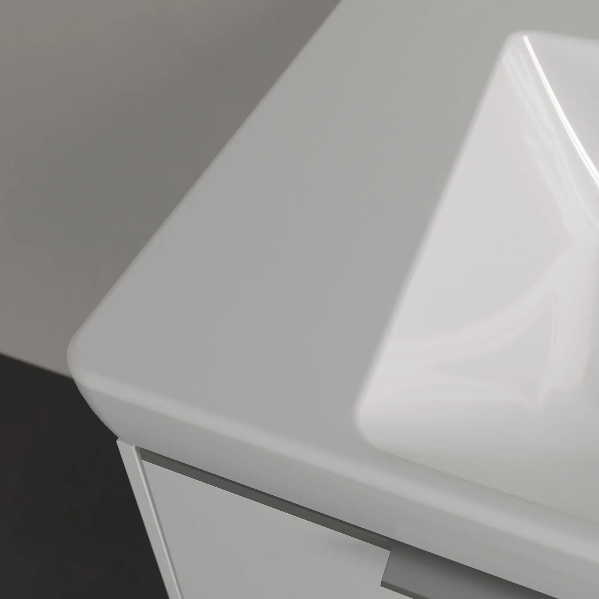 Villeroy & Boch Wandwaschtisch aus TitanCeram „Subway 3.0“ 800 × 470 × 165 mm, ohne Hahnlochbohrung, Hahnlochposition mittig in Weiß Alpin Villeroy & Boch Wandwaschtisch aus TitanCeram „Subway 3.0“ 800 × 470 × 165 mm, ohne Hahnlochbohrung, Hahnlochposition mittig in Weiß Alpin