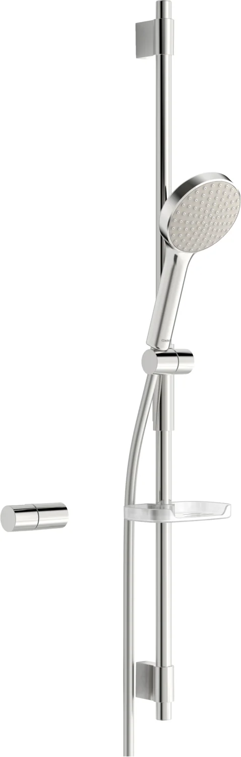 HansaACTIVEJET Wandstangen-Brausenset Hansaactivjet 8437 Chrom/Hellgrau 1-strahlig HansaACTIVEJET Wandstangen-Brausenset Hansaactivjet 8437 Chrom/Hellgrau 1-strahlig