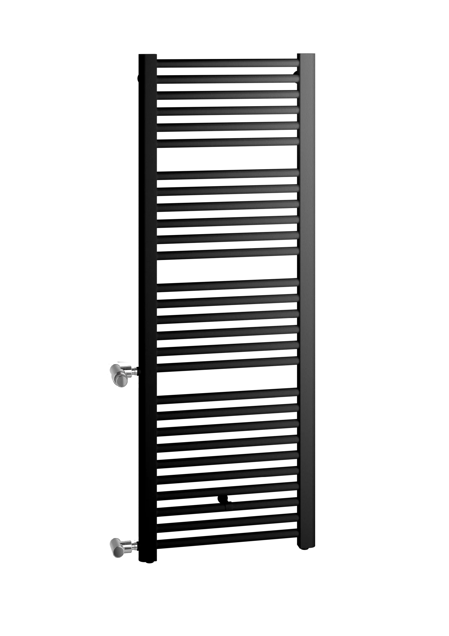Kermi Heizkörper „Basic®-D“ 52,4 × 177 cm in Schwarz Soft (RAL 9005, matt)
