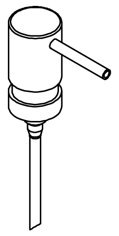 HEWI Pumpenkopf „System 162“ 3 cm