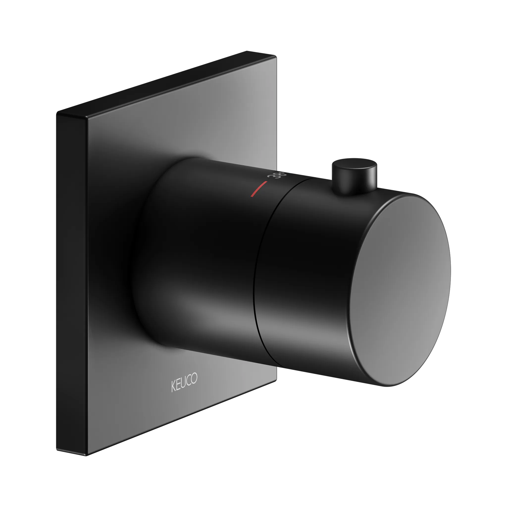 IXMO 59553370002 Thermostatarmatur UP DN15 eckig schwarz