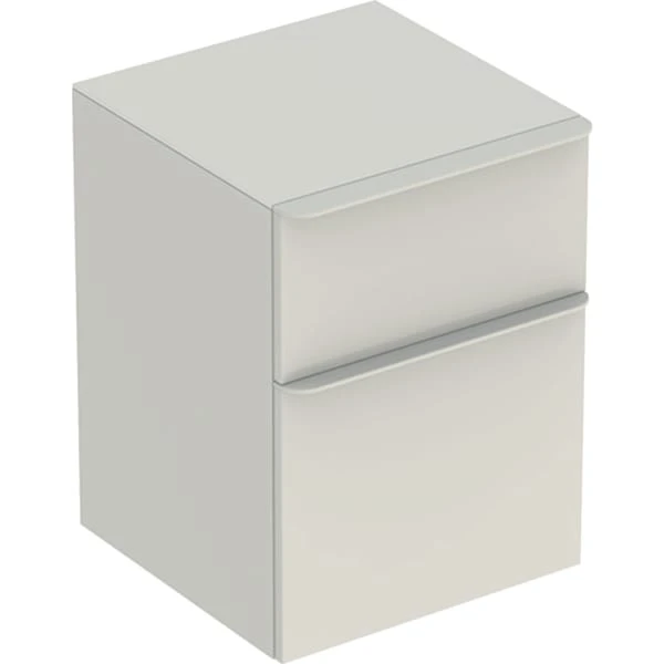 Geberit Hochschrank „Smyle“ sand-grau / lackiert hochglänzend Geberit Hochschrank „Smyle“ sand-grau / lackiert hochglänzend