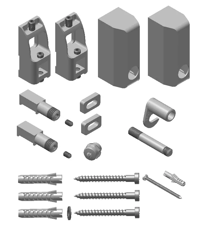 Kermi Befestigungs-Set