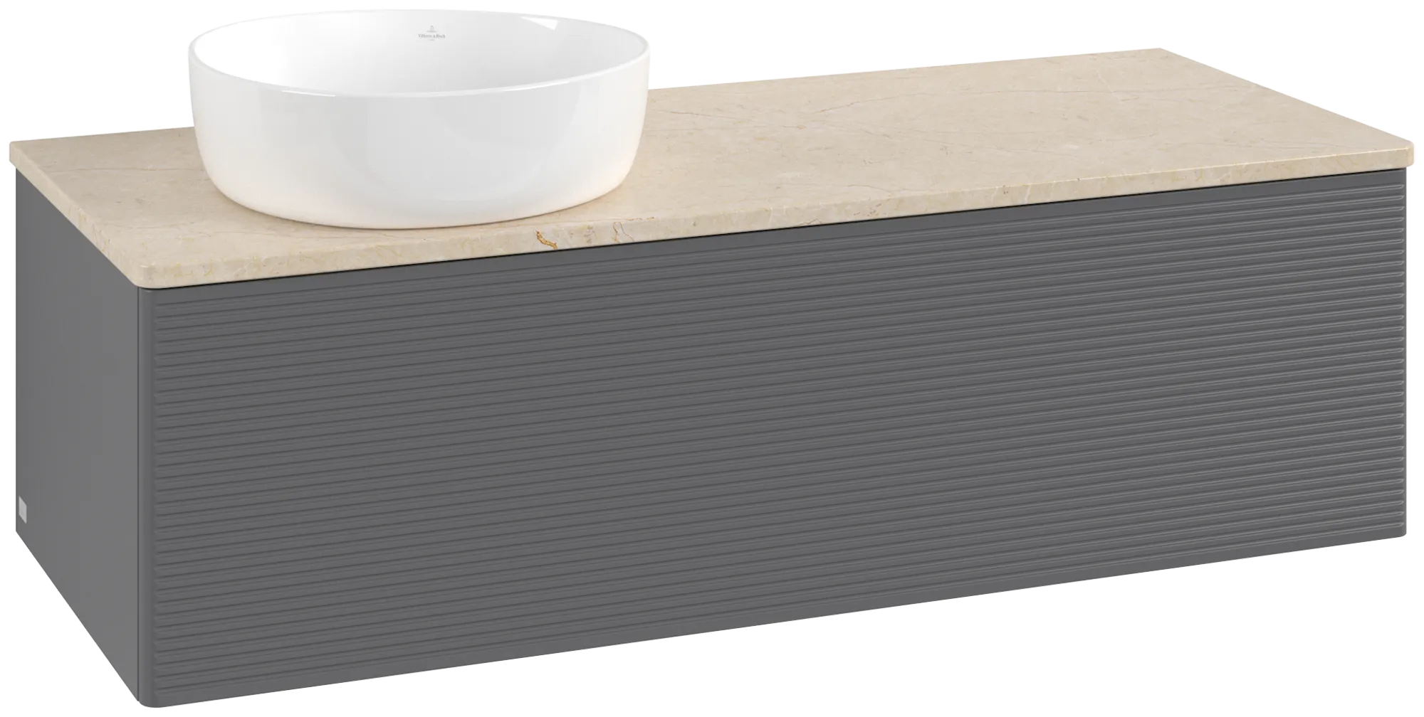 Villeroy & Boch Antao Waschbeckenunterschrank L33_1 1200x360x500mm anthrazit
