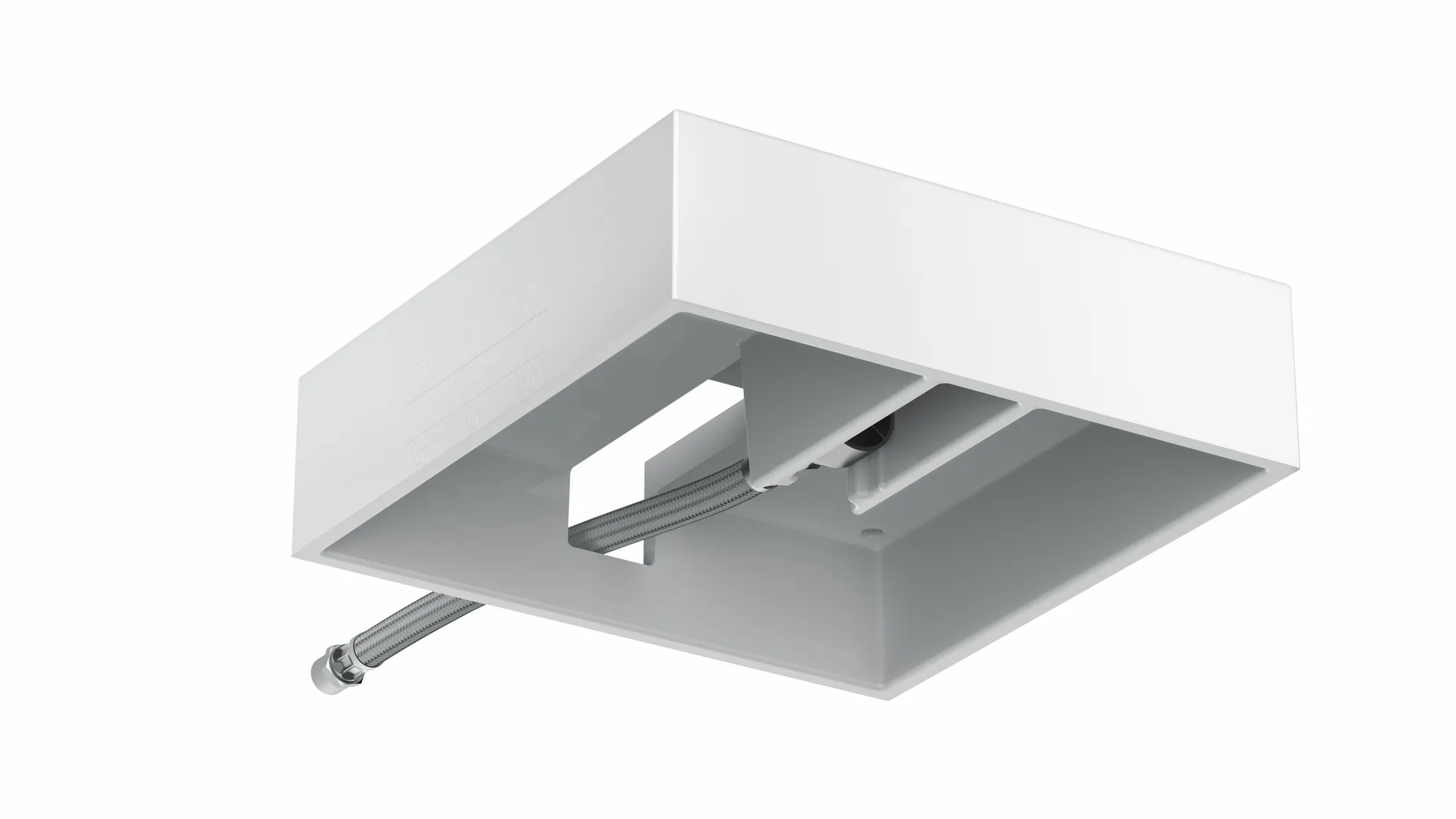 Hansgrohe Raindance E Kopfbrause 400⁄400 1jet Deckenintegriert, Chrom Hansgrohe Raindance E Kopfbrause 400⁄400 1jet Deckenintegriert, Chrom