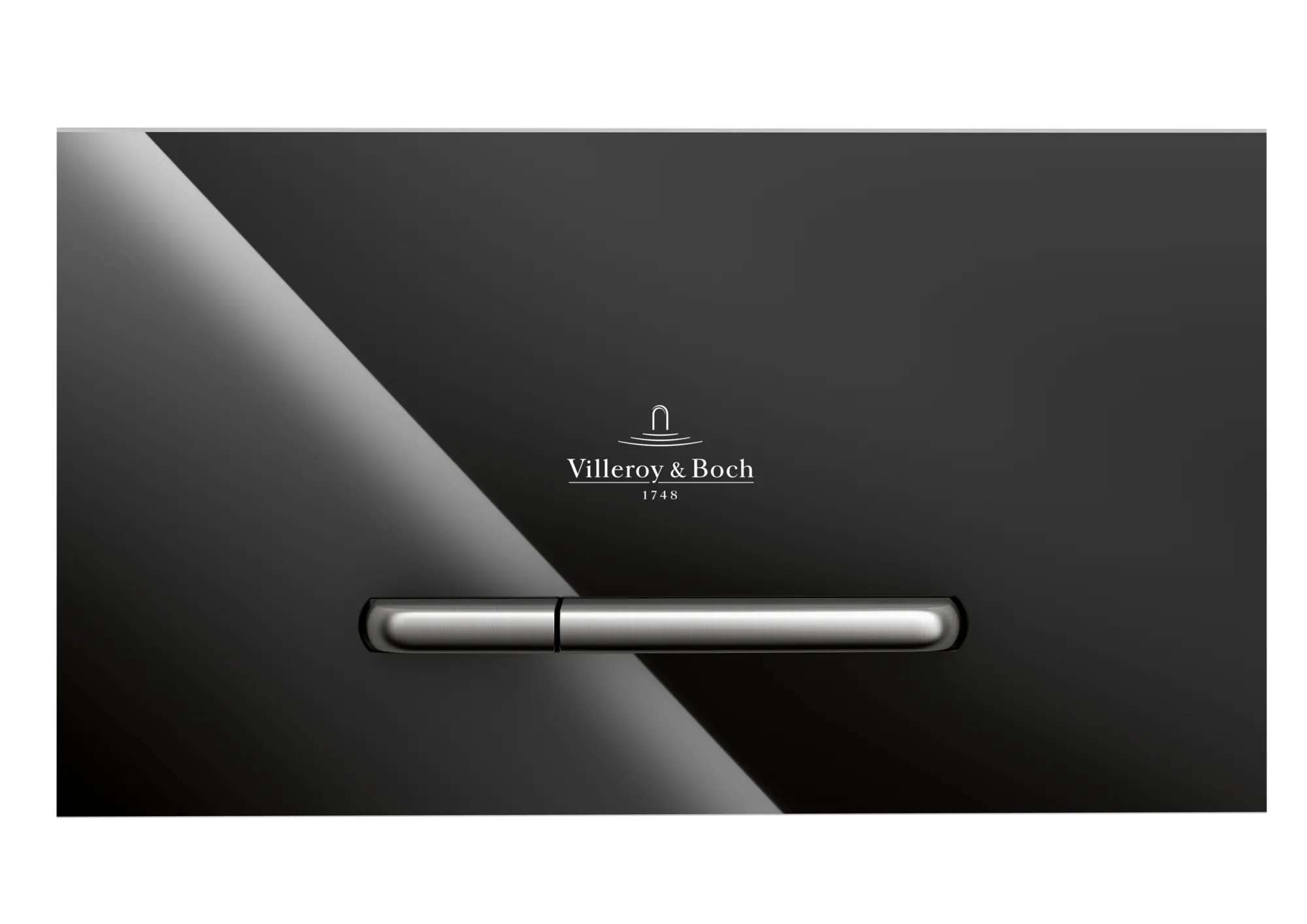 WC-Betätigungsplatte ViConnect Installationssysteme 922160, 125 x 77 x 259 mm, 2-Mengen-Spülung, Glass Glossy Black WC-Betätigungsplatte ViConnect Installationssysteme 922160, 125 x 77 x 259 mm, 2-Mengen-Spülung, Glass Glossy Black