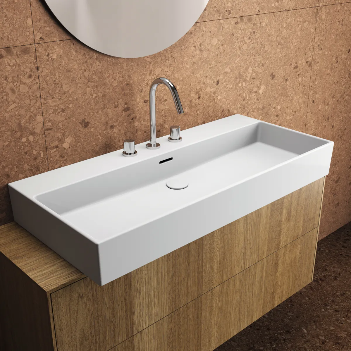 Ideal Standard Schaftventil, nicht verschließbar, weiß (Alpin), 72x72x75 mm, Serie: Serienübergreifend