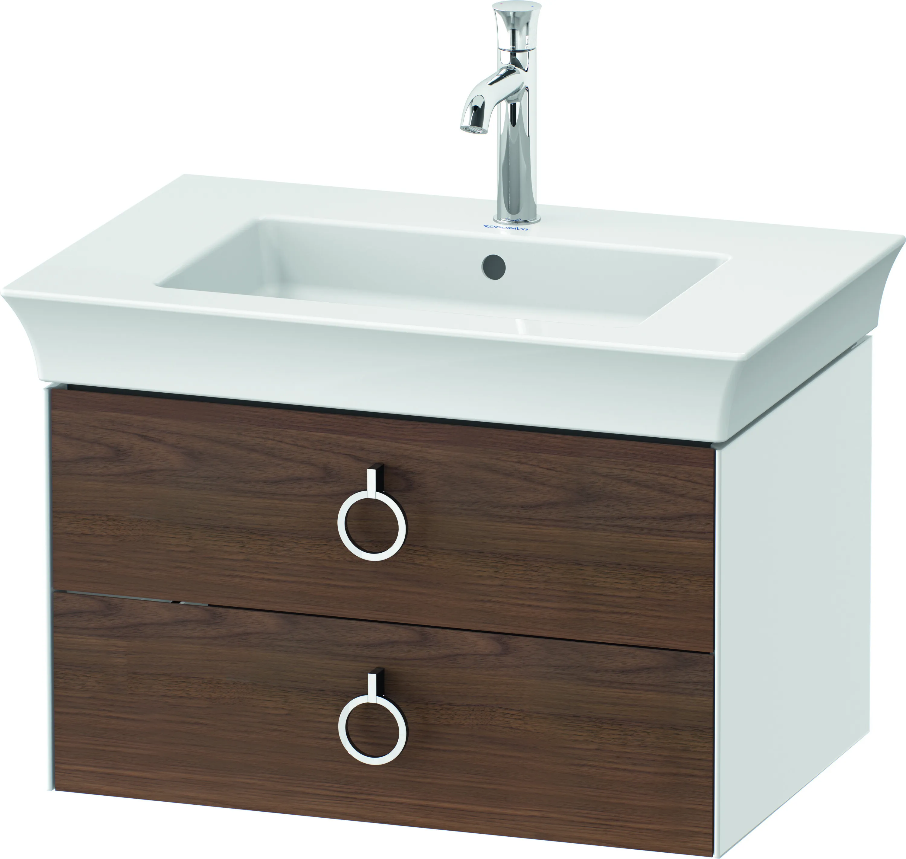 Duravit Waschtischunterschrank wandhängend „White Tulip“ 68,4 × 41 × 45,8 cm Duravit Waschtischunterschrank wandhängend „White Tulip“ 68,4 × 41 × 45,8 cm