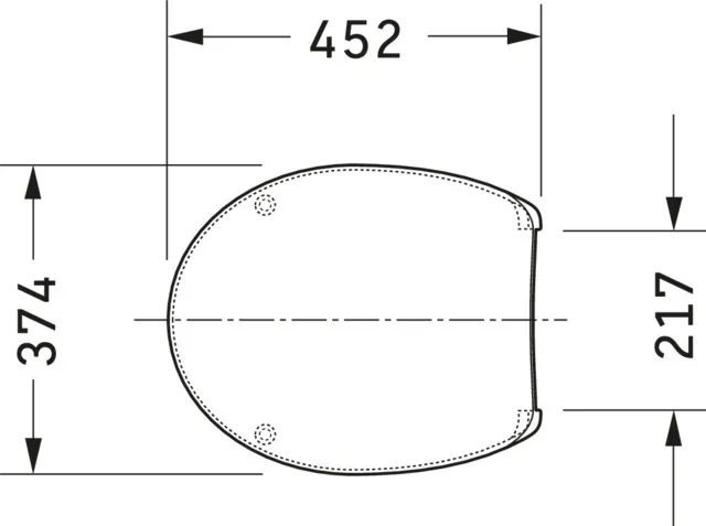 Duravit WC-Sitz „DuraPlus“ mit Absenkautomatik 37,4 × 45,3 × 4,6 cm