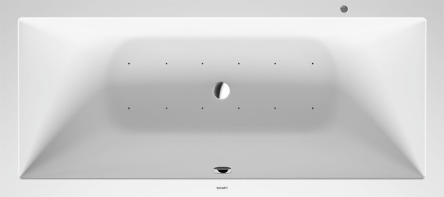 Duravit Whirlwanne „DuraSquare“ rechteck 180 × 80 cm in Weiß