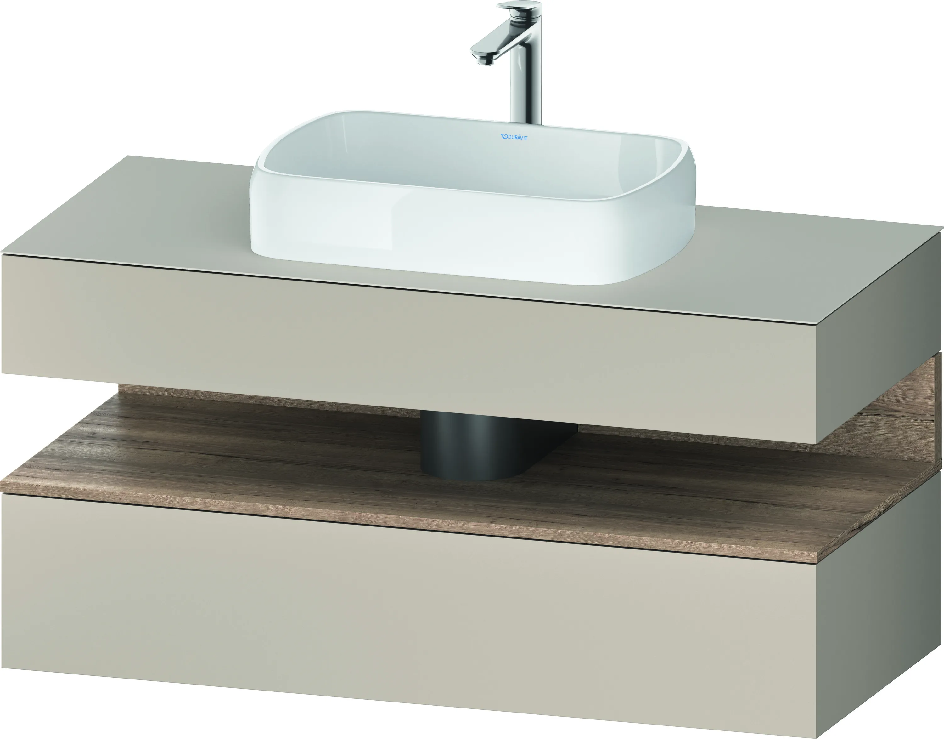 Duravit Waschtischunterschrank wandhängend „Qatego“ 120 × 60 × 55 cm