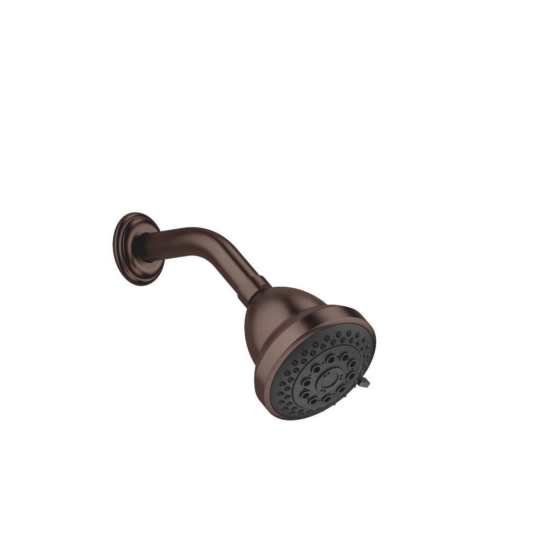 Dornbracht Kopfbrause MADISON Dark Bronze gebürstet PVD, Brausekopf Ø 94 mm, dreifach verstellbar, max. Durchfluss 9 l/min