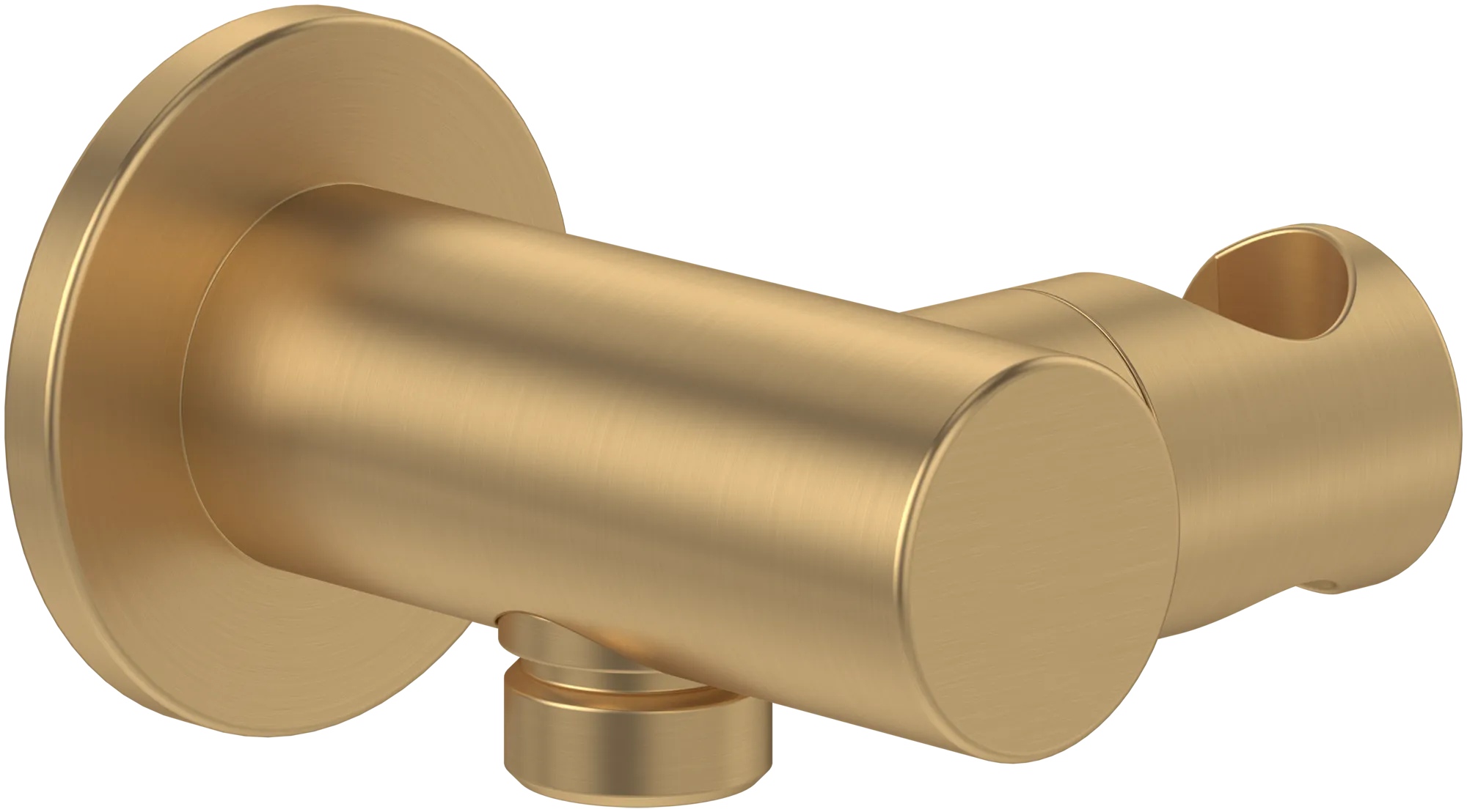 Villeroy & Boch Handbrausehalter Universal Showers, Brushed Gold, 66x86x56 mm, Wandmontage Villeroy & Boch Handbrausehalter Universal Showers, Brushed Gold, 66x86x56 mm, Wandmontage