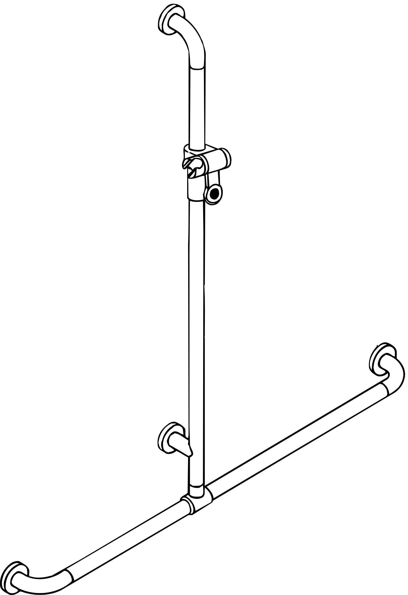 HEWI Haltegriff „Serie 801“ in / / HEWI Haltegriff „Serie 801“ in / /