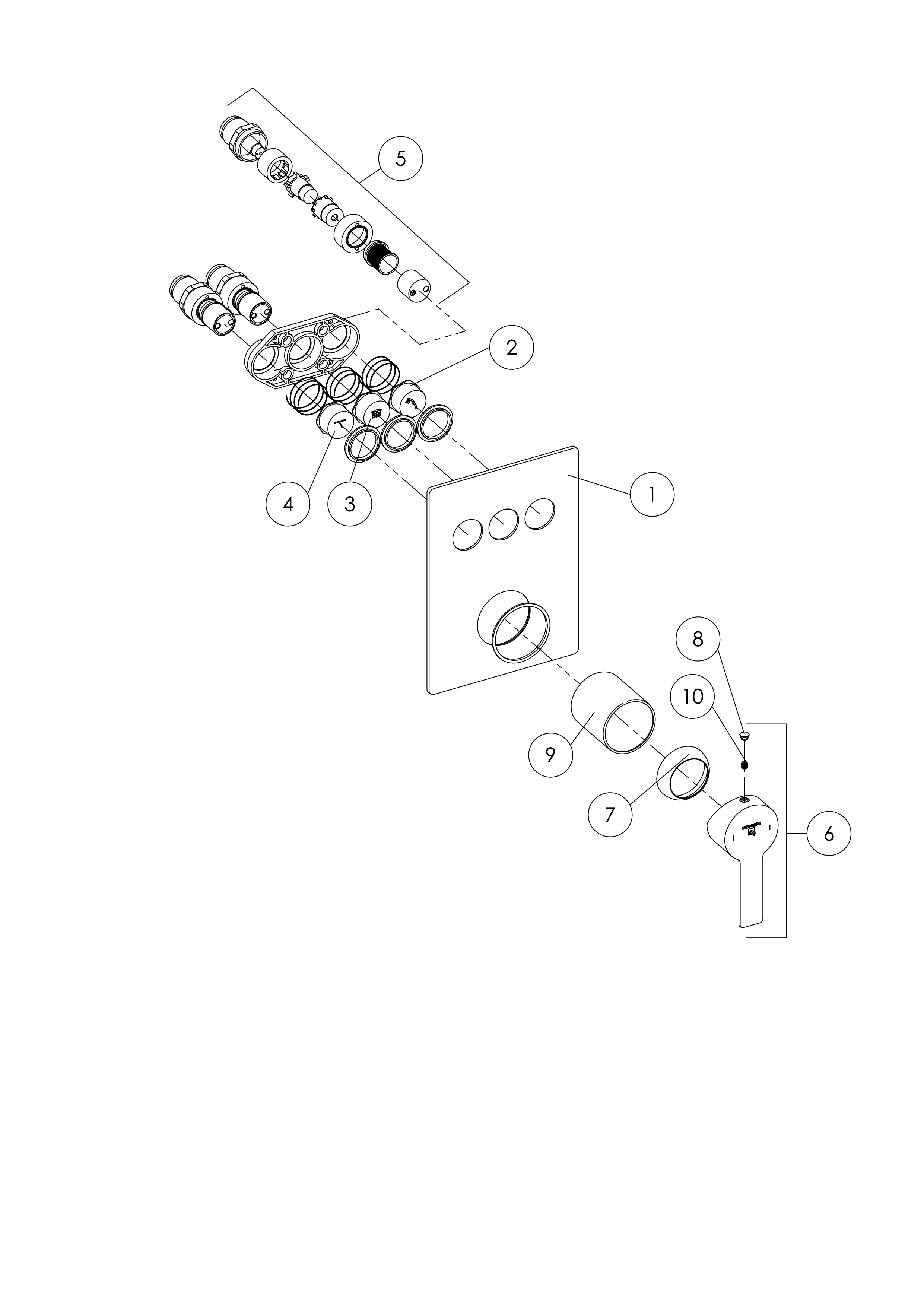 Steinberg „Serie 390“ in Chrom