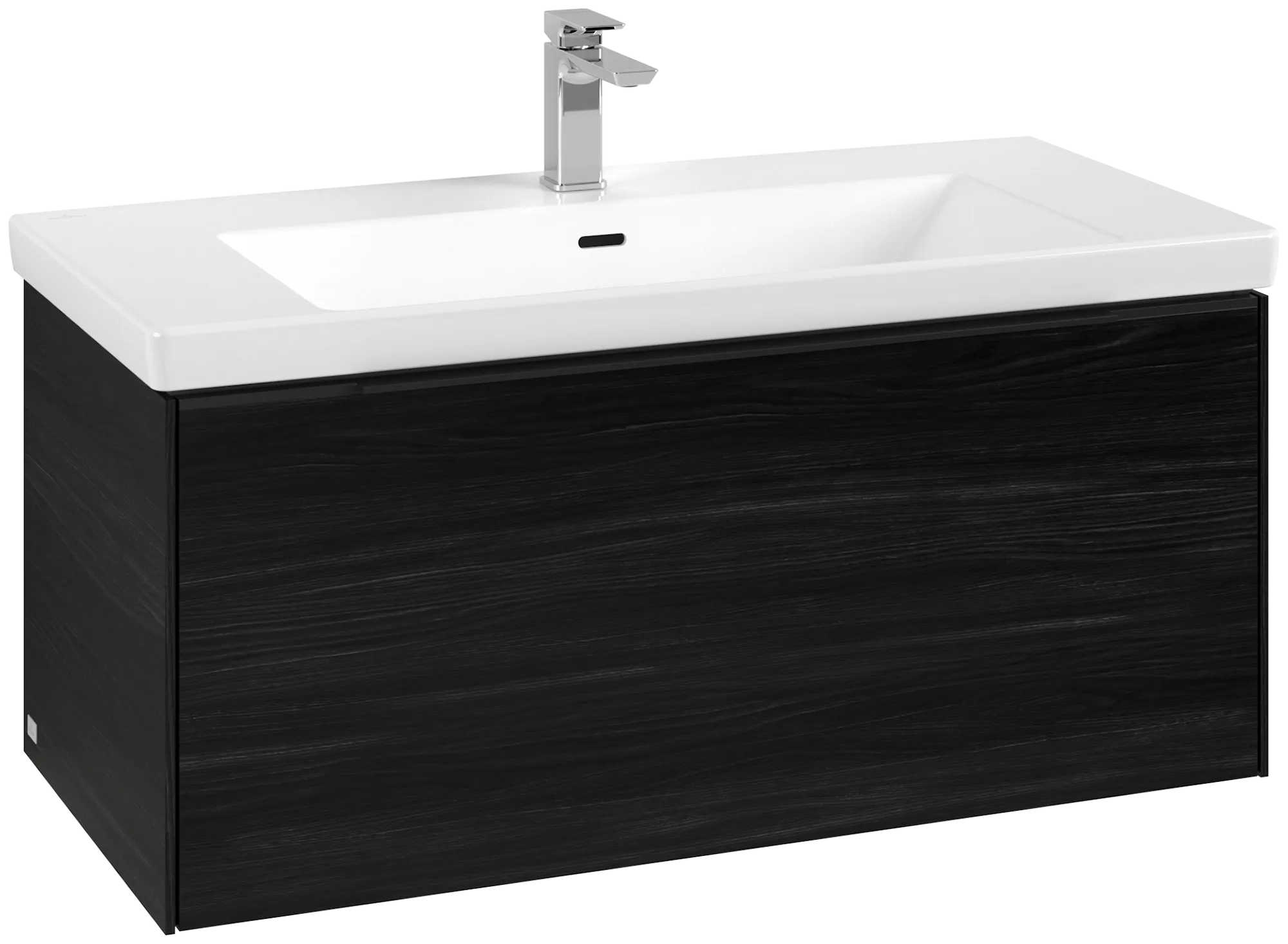 Villeroy & Boch Subway 3.0 Waschbeckenunterschrank C569L1, 973 x 429 x 478 mm, Black Oak