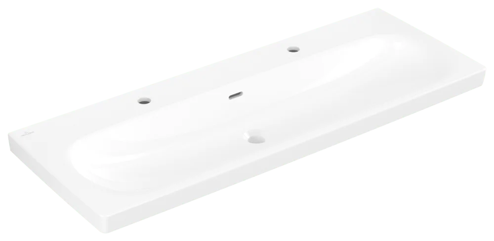 Villeroy & Boch Skyla Schrankwaschtisch TitanCeram 1200x460mm Rechteck Weiß Alpin