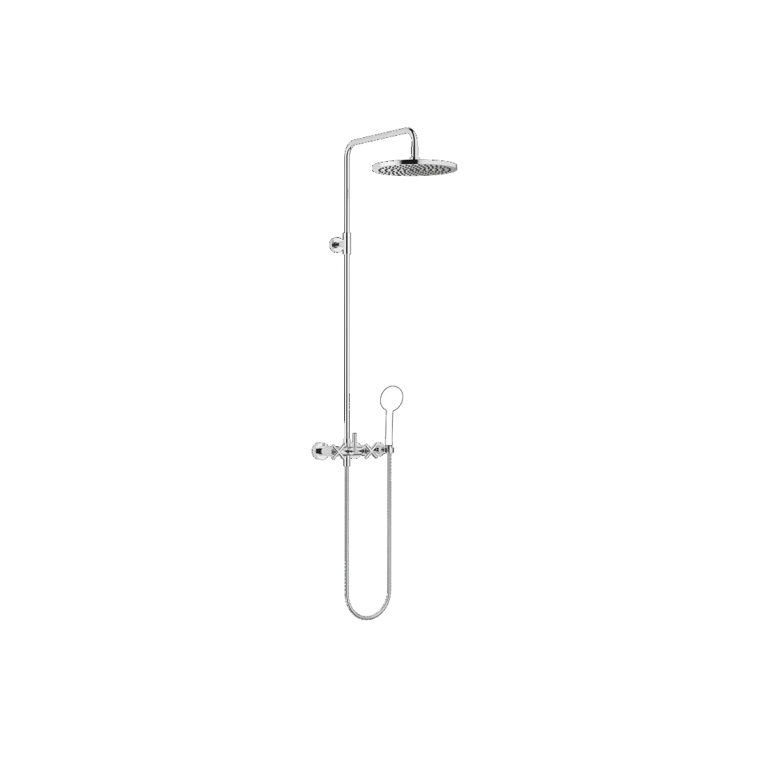 Dornbracht Tara Shower Pipe ohne Handbrause 300 mm - Chrom Dornbracht Tara Shower Pipe ohne Handbrause 300 mm - Chrom