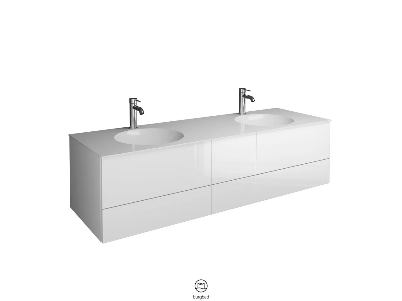 burgbad Badmöbelset „Coco“ in Eiche Tabak burgbad Badmöbelset „Coco“ in Eiche Tabak