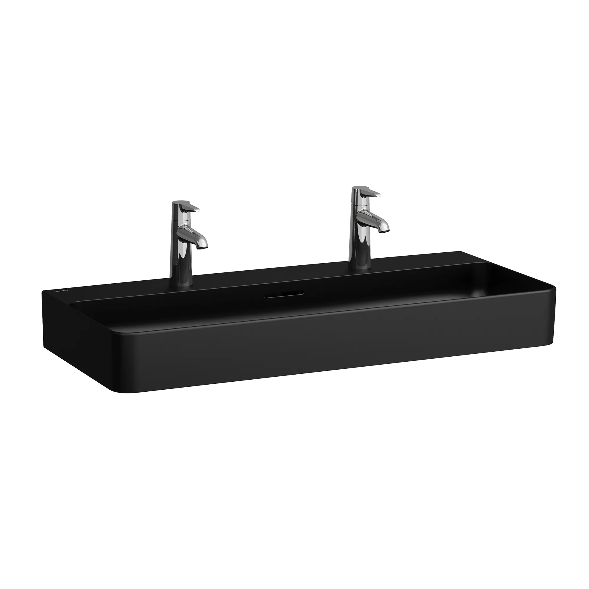 Waschtisch VAL 420x950x155 1 Hahnloch mit Überlauf weiß