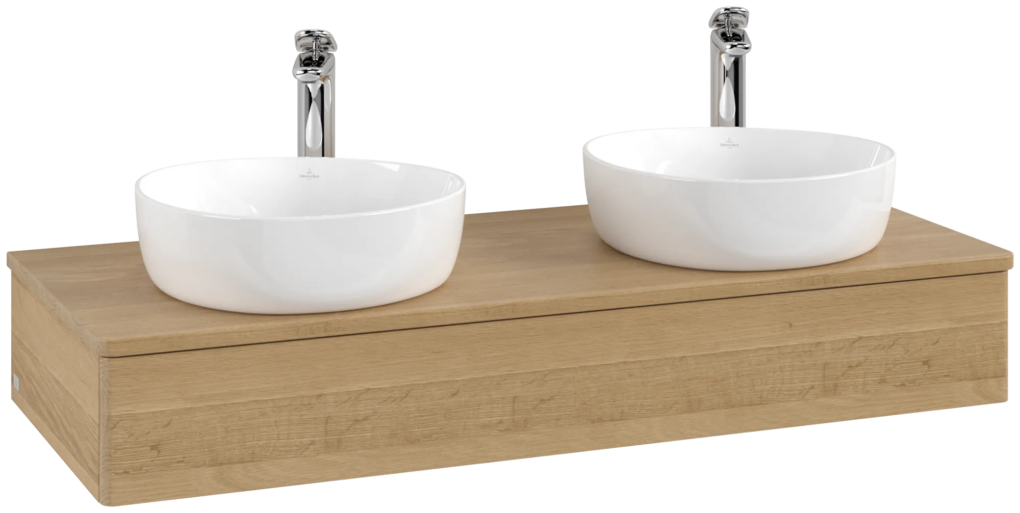 Villeroy & Boch Antao Waschbeckenunterschrank K13_5, 1200x190x500mm, Honey Oak