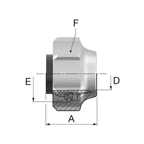 Flamco Klemmverschraubung für blanke, vernickelte und verchromte Kupferrohre, C-Stahlrohre „A11“ KV 15 × 1 (2 Stück) Flamco Klemmverschraubung für blanke, vernickelte und verchromte Kupferrohre, C-Stahlrohre „A11“ KV 15 × 1 (2 Stück)