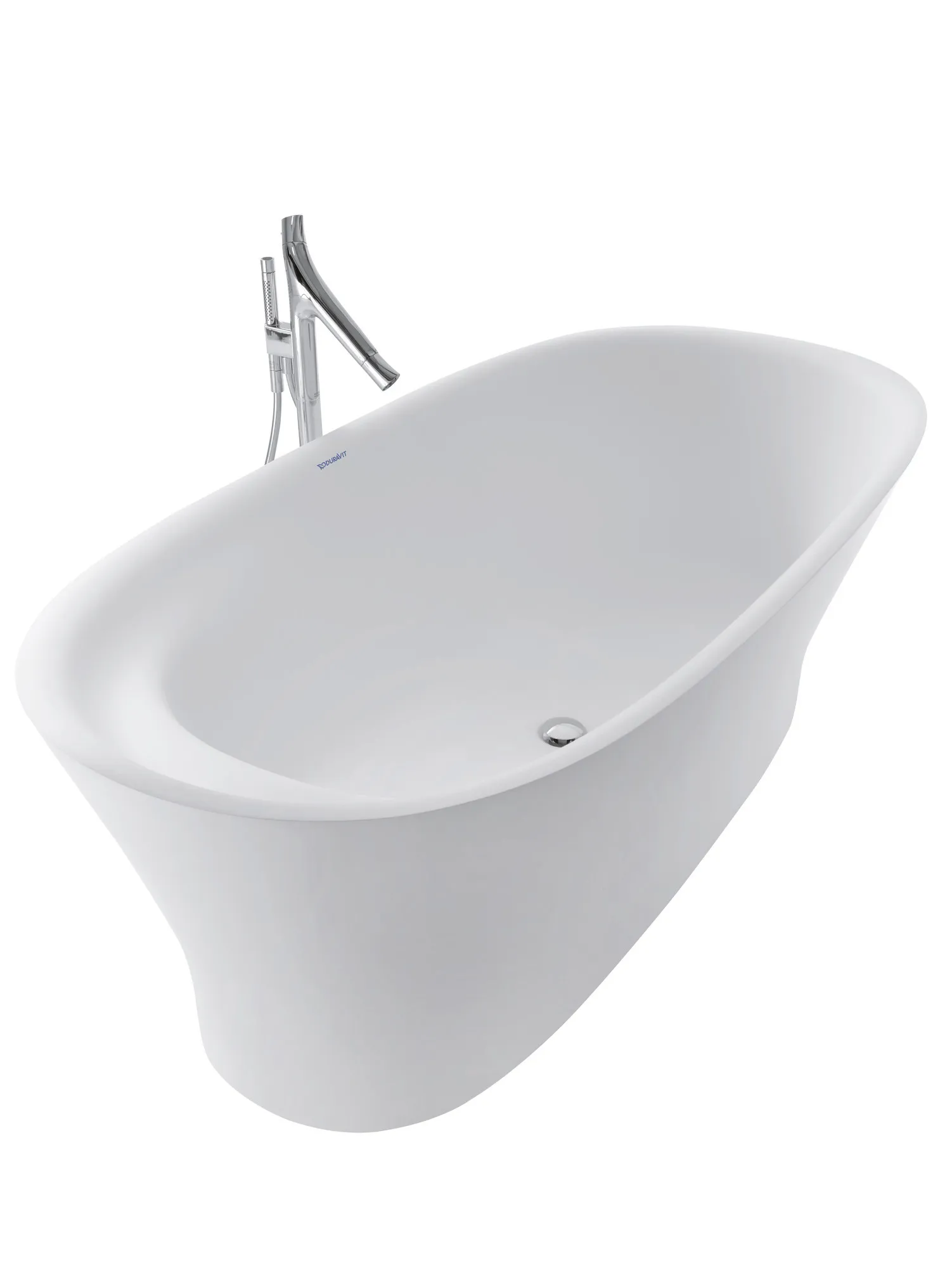 Duravit Badewanne „Cape Cod“ freistehend oval 1855 × 885 mm in Weiß (matt) Duravit Badewanne „Cape Cod“ freistehend oval 1855 × 885 mm in Weiß (matt)